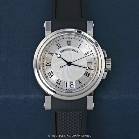 Pre-owned Breguet Marine Automatic Big Date 39mm 5817st/12/5v8