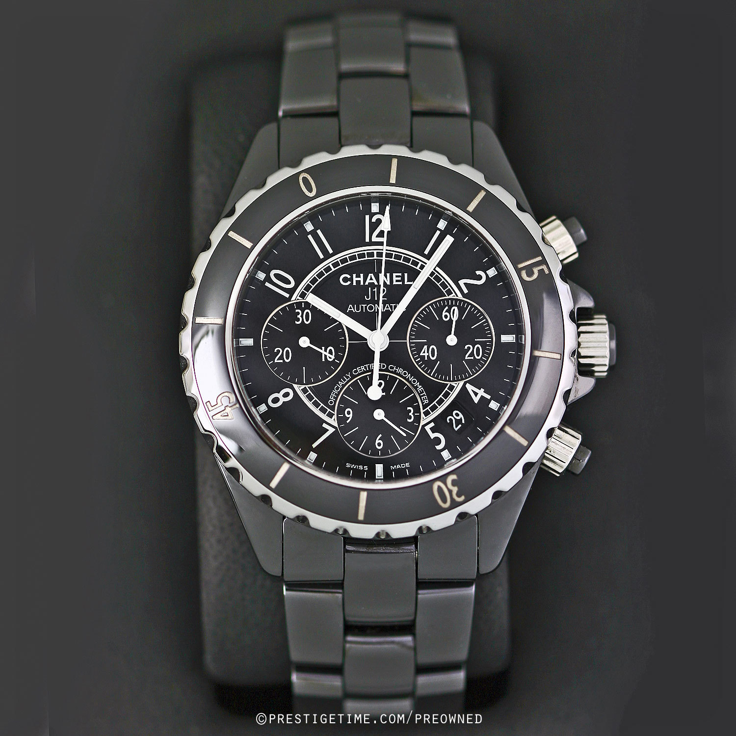 Used Chanel J12 Chrono watches for sale - Buy luxury watches from Timepeaks