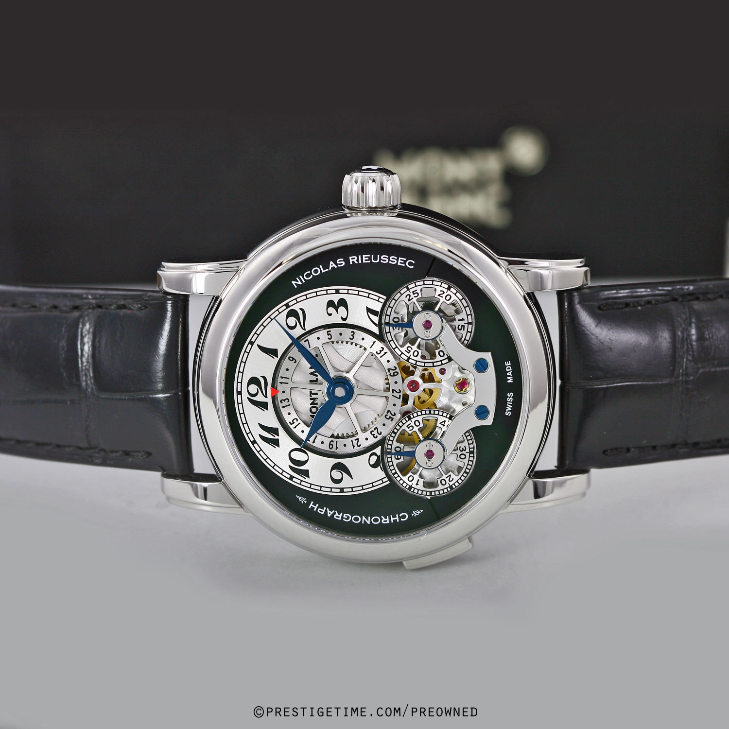 Preowned Montblanc Nicolas Rieussec Chronograph Manual Winding 104981