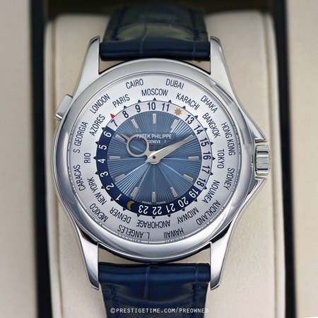Pre-owned Patek Philippe Complications World Time 5130p-001
