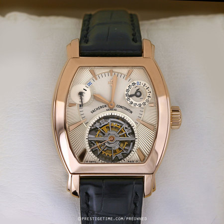 Pre-owned Vacheron Constantin Malte Tonneau Tourbillon 30066/000r-8816