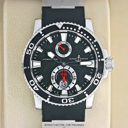 Pre-owned Ulysse Nardin Maxi Marine Diver Chronometer 263-33-3/82