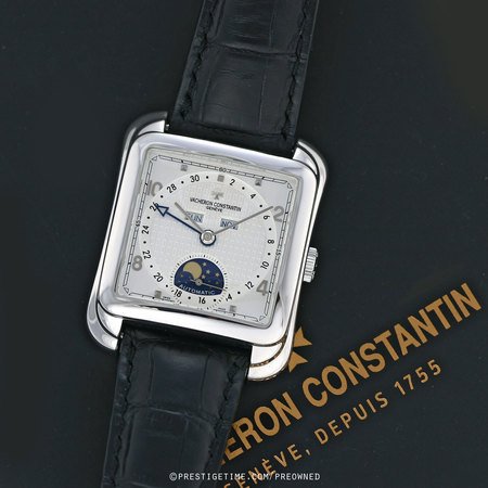 Pre-owned Vacheron Constantin Toledo 1952 Triple Date Moonphase 47300/000g-9064