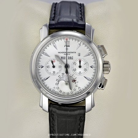 Pre-owned Vacheron Constantin Malte Perpetual Calendar Chronograph 47112/000p-8915