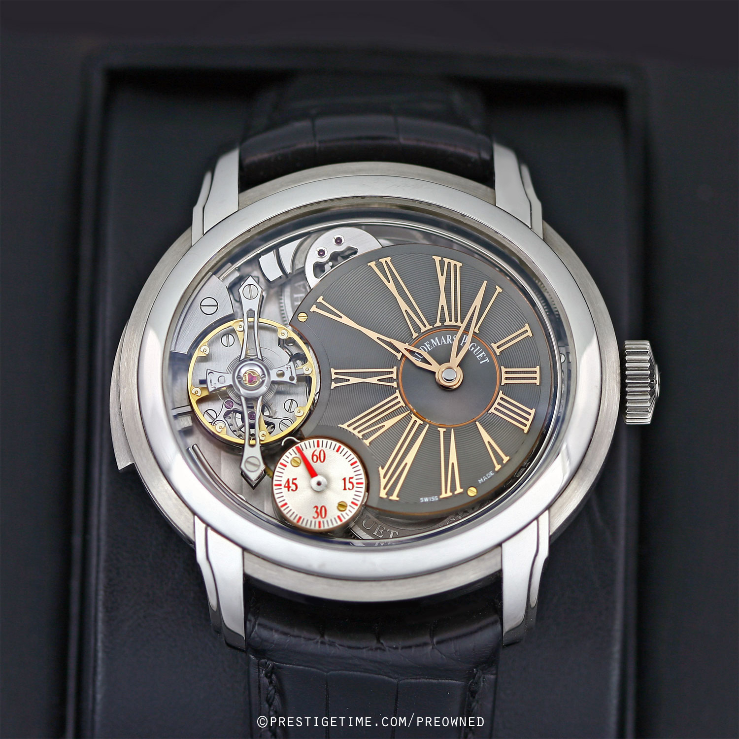 Pre-owned Audemars Piguet Millenary Minute Repeat with AP Escapement