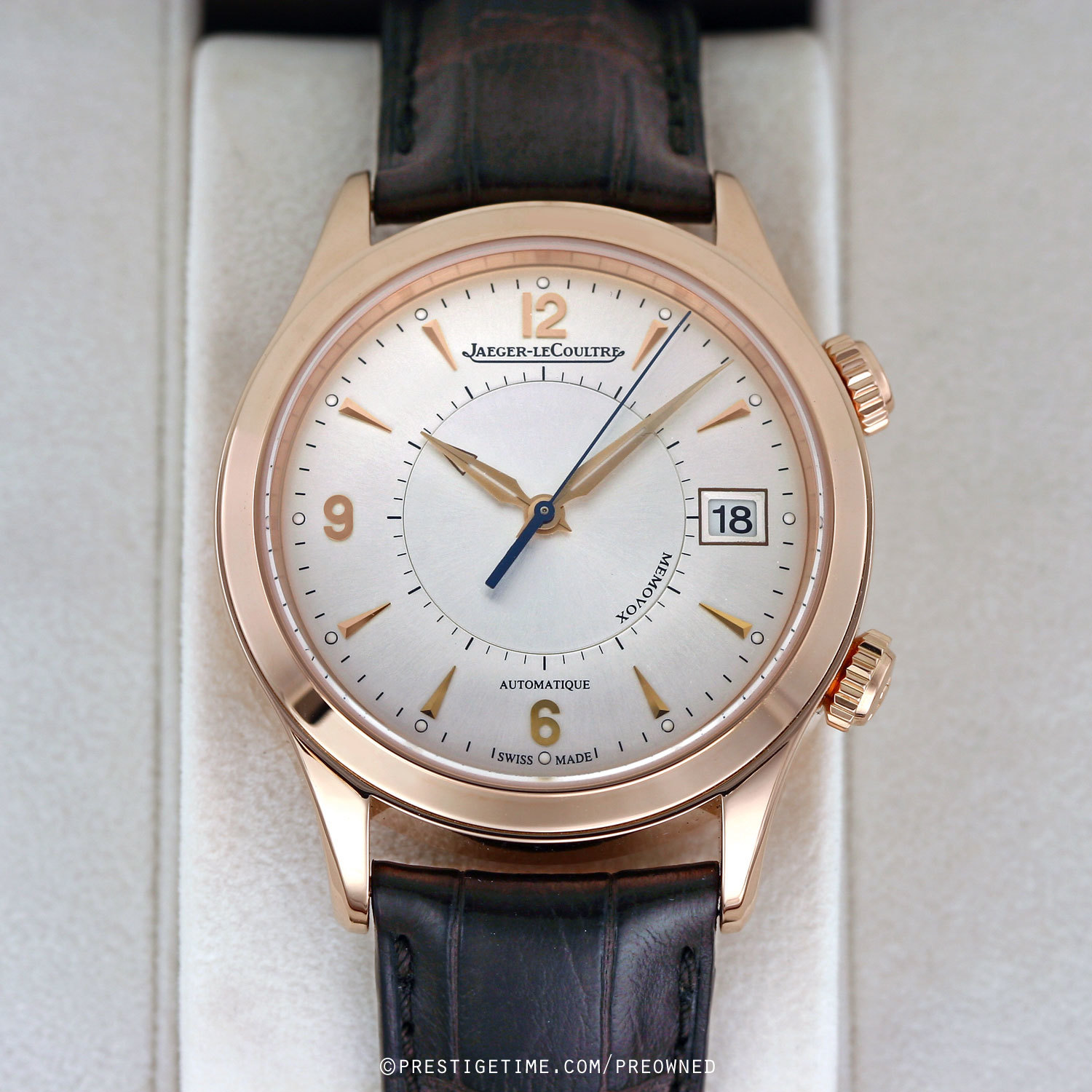 Preowned Jaeger LeCoultre Master Memovox 1412430