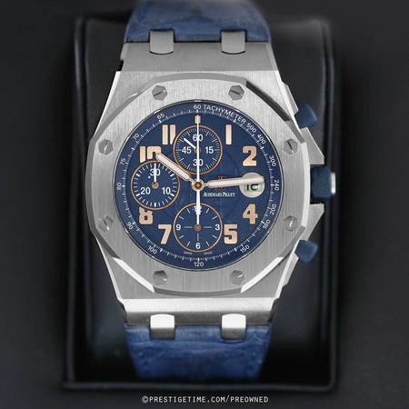 Pre-owned Audemars Piguet Royal Oak Offshore Chrono 42mm PRIDE OF ARGENTINA 26365is.oo.d305cr.01