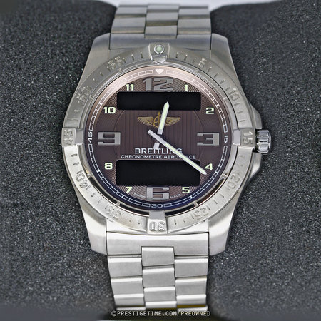 Pre-owned Breitling Aerospace Avantage e7936210/q572/130e
