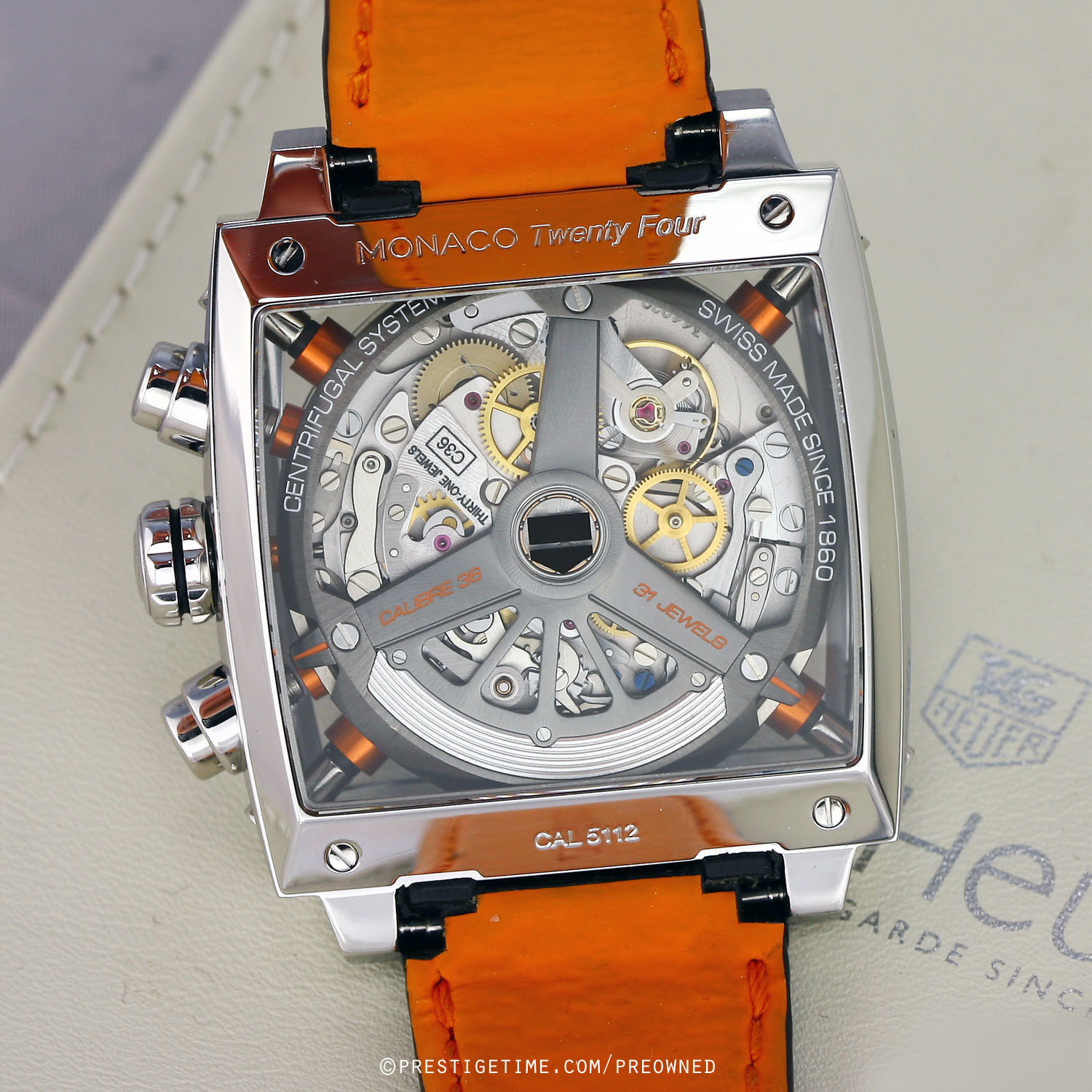 Heuer Carrera Tag Heuer Monaco Calibre 24 Pre-owned Tag Heuer