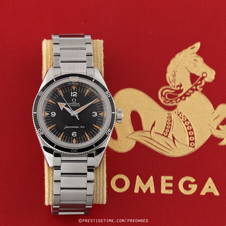 Pre-owned Omega Seamaster 300 1957 Trilogy 234.10.39.20.01.001