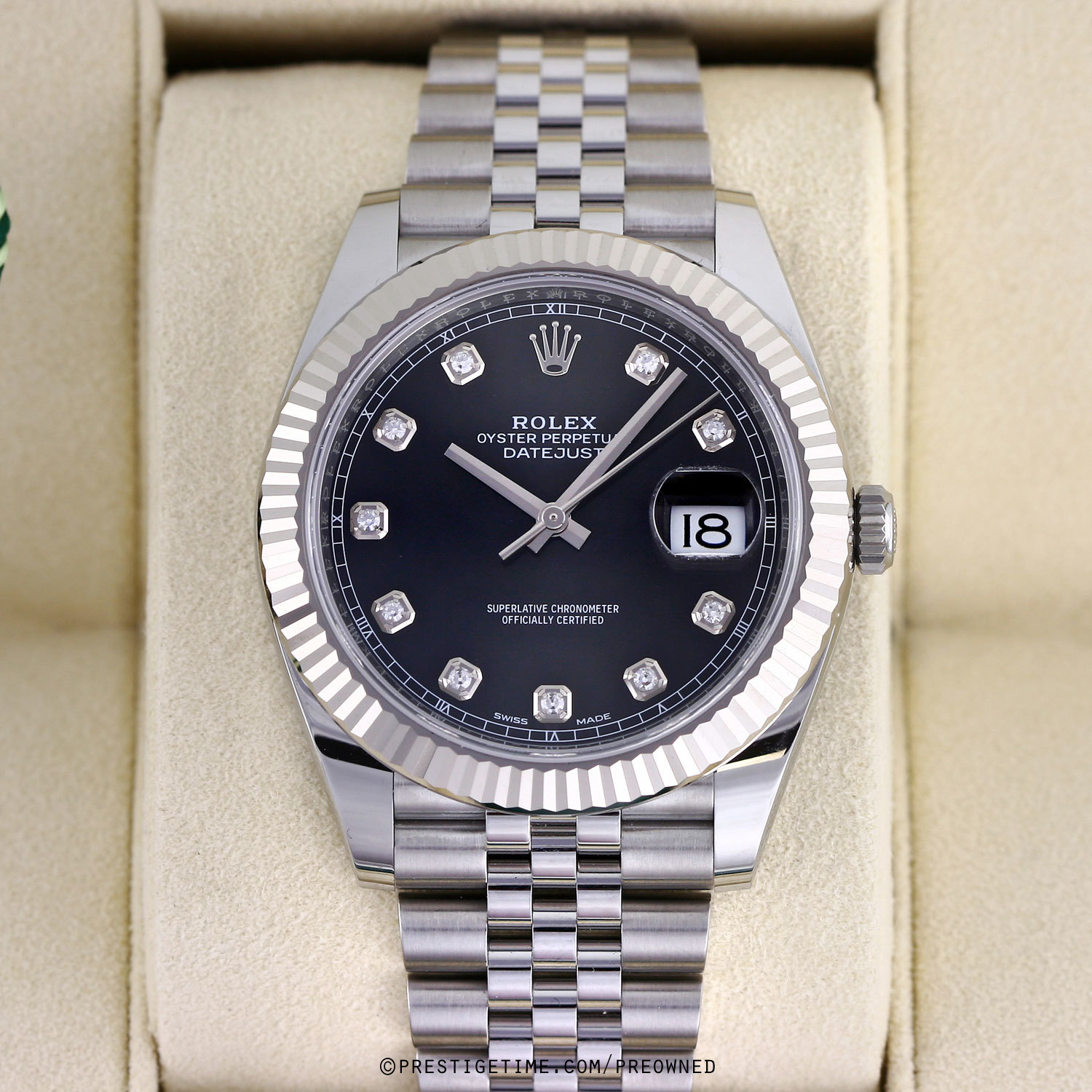 pre owned rolex datejust 41mm