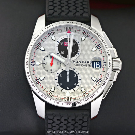 Pre-owned Chopard Mille Miglia Chronograph 168459-3019