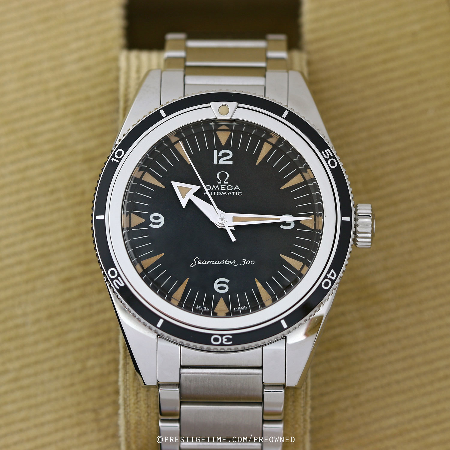 Pre-owned Omega Seamaster 300 1957 Trilogy 234.10.39.20.01.001