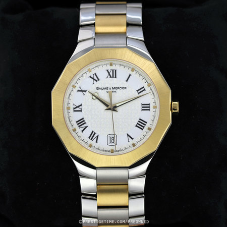 Pre-owned Baume & Mercier Riviera Quartz moa08465