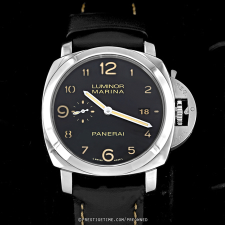 Pre-owned Panerai Luminor Marina 1950 3 Days Automatic 44mm pam00359