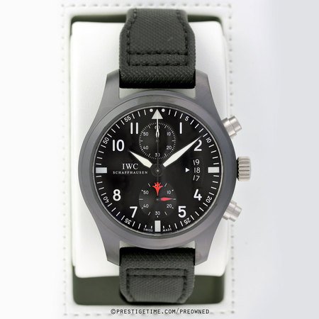Pre-owned IWC Pilot's Chronograph TOP GUN IW388001