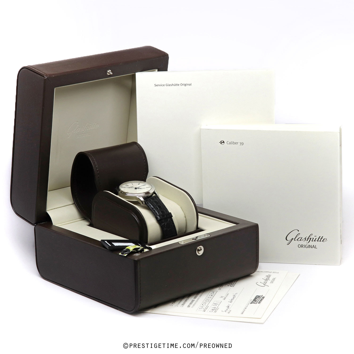 Pre-owned Glashutte Original Senator Automatic 1-39-59-01-02-04