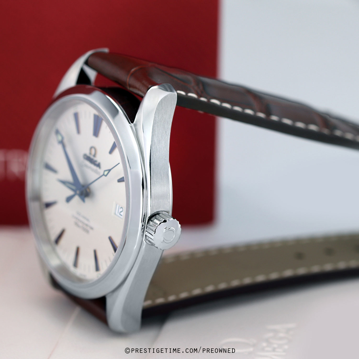 Pre-owned Omega Aqua Terra Automatic