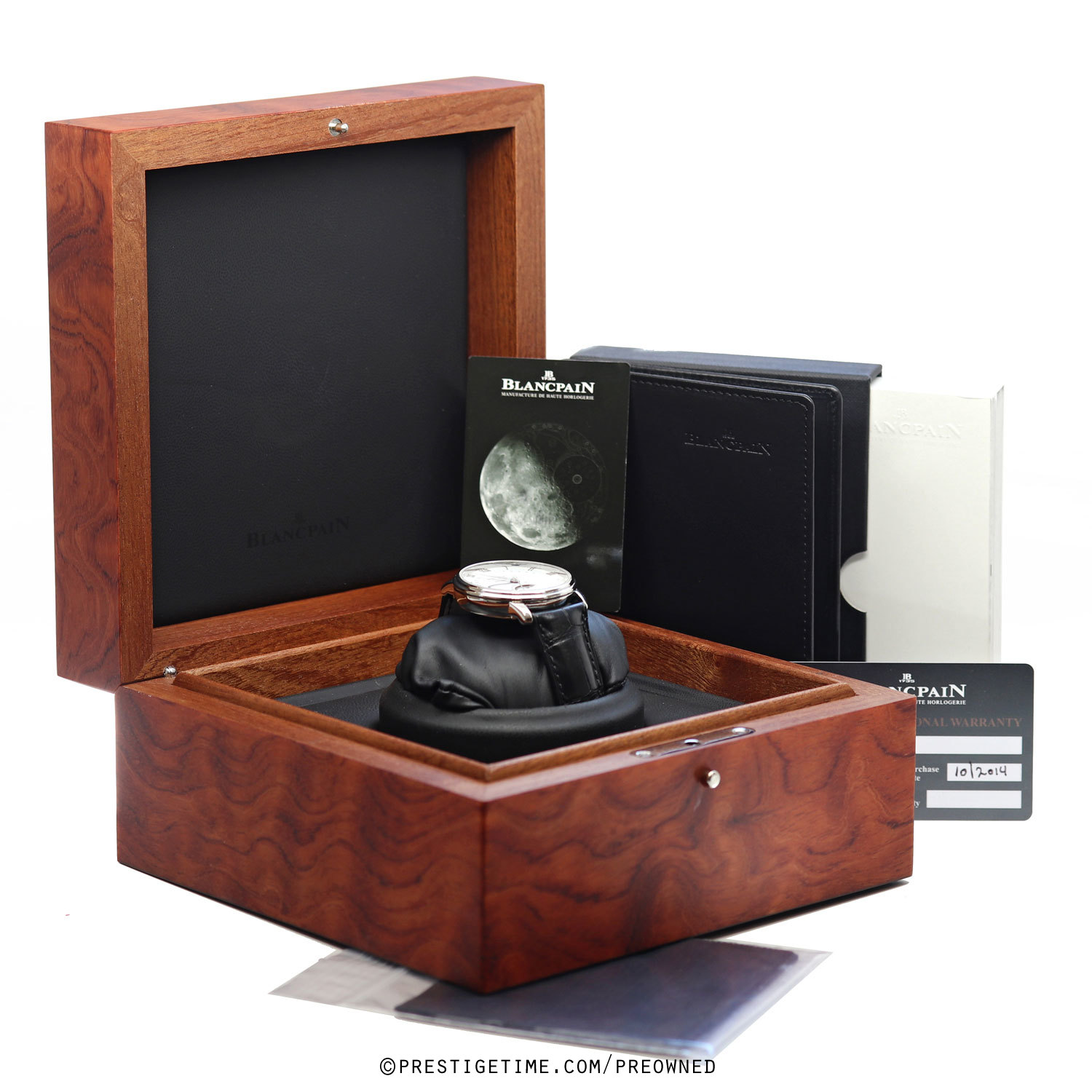 Pre-owned Blancpain Villeret Moonphase & Complete Calendar 40mm