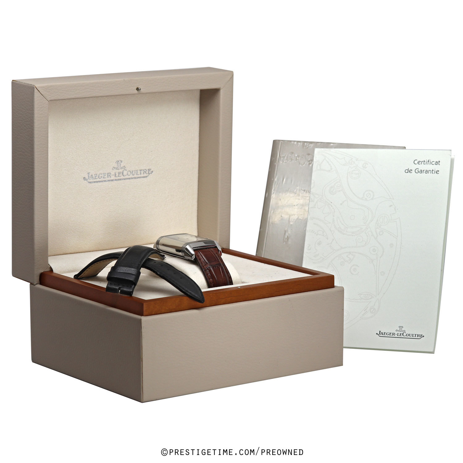 Pre-owned Jaeger LeCoultre Reverso Grande Date 3008420 240.8.15