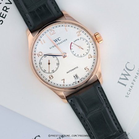 Pre-owned IWC Portuguese Automatic 7 Days IW500113