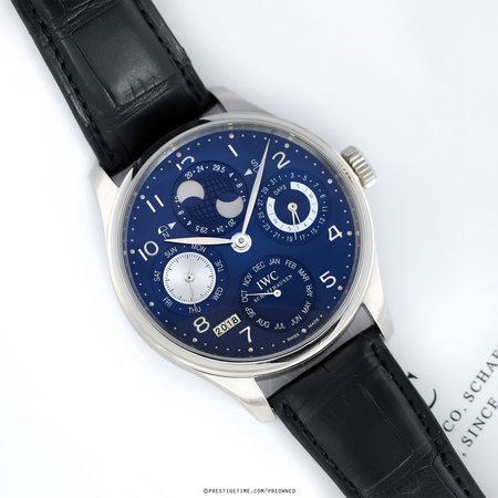 Pre-owned IWC Portuguese Perpetual Calendar IW503203