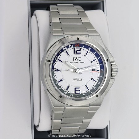 Pre-owned IWC Ingenieur Dual Time 43mm iw324404
