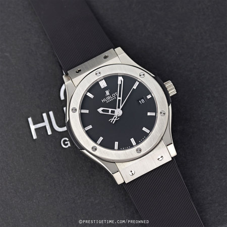Pre-owned Hublot Classic Fusion Automatic Zirconium 42mm 542.zx.1170.rx