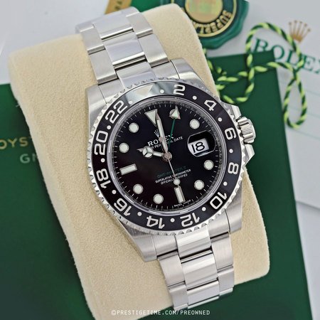 Pre-owned Rolex GMT Master II 116710LN
