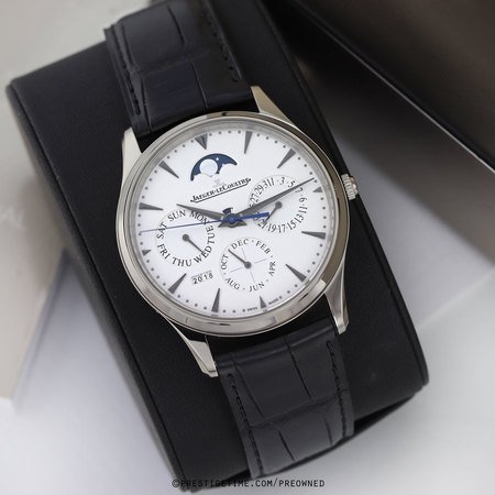 Pre-owned Jaeger LeCoultre Master Ultra Thin Perpetual 1303520