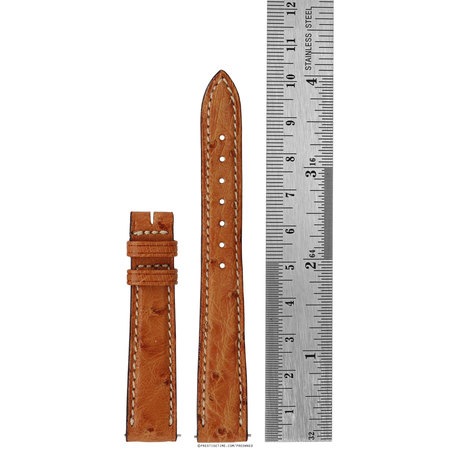 Jaeger LeCoultre  Tan Ostrich Leather