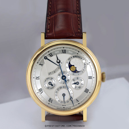 Pre-owned Breguet Classique Perpetual Calendar 5327ba/1e/9v6
