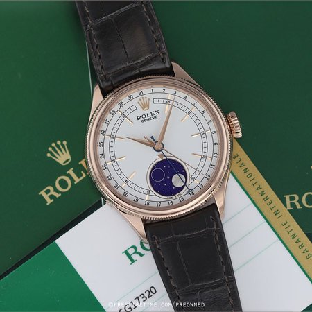 Pre-owned Rolex Cellini Moonphase 39mm 50535