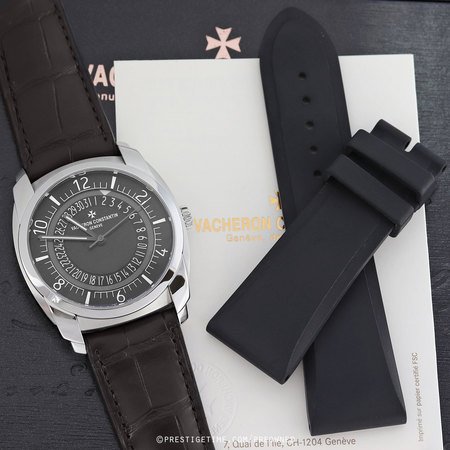 Pre-owned Vacheron Constantin Quai de L'Ile Date 4500s/000a-b196