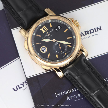 Pre-owned Ulysse Nardin GMT Big Date 42mm 246-55/32
