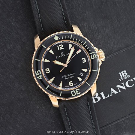 Pre-owned Blancpain Fifty Fathoms Automatic 5015-3630-52b