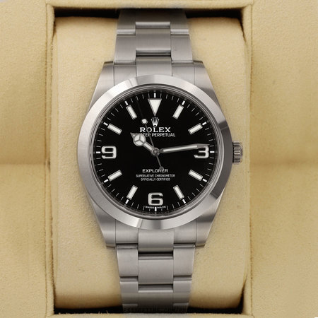 Pre-owned Rolex Explorer 39mm 214270