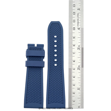 Cartier  Blue Rubber Strap