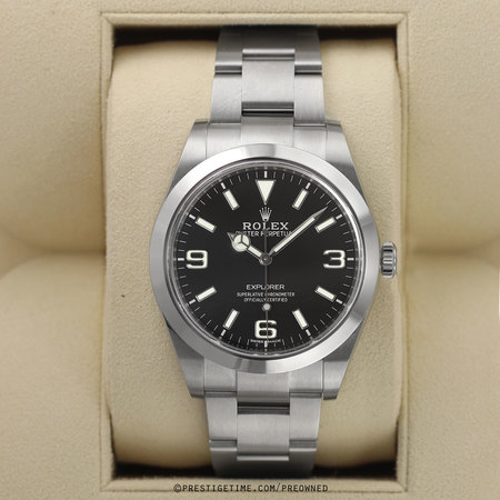 Pre-owned Rolex Explorer 39mm 214270