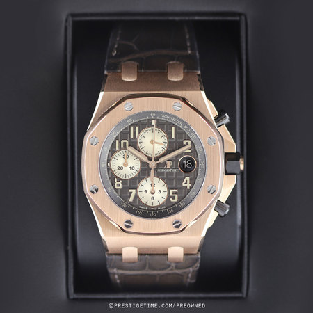 Pre-owned Audemars Piguet Royal Oak Offshore Chronograph 42mm 26470or.oo.a125cr.01