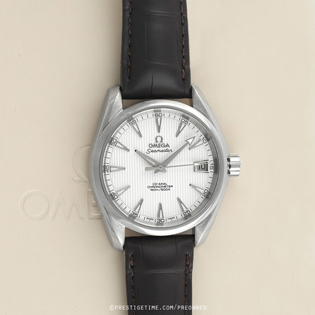 Pre-owned Omega Aqua Terra Automatic Chronometer 38.5mm 231.13.39.21.02.001