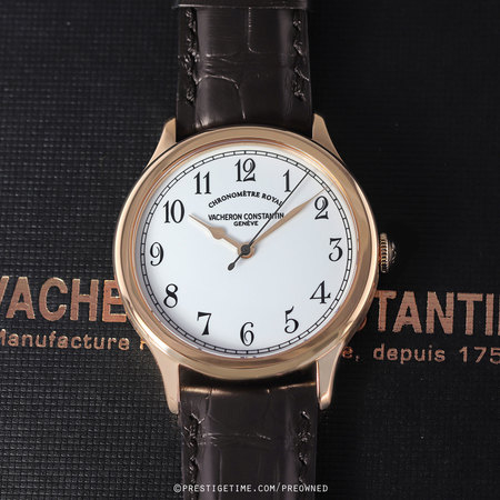 Pre-owned Vacheron Constantin Historiques Chronometre Royal 1907 86122/000r-9362