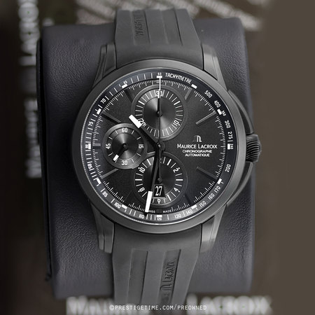 Pre-owned Maurice Lacroix Pontos Automatic Chronograph pt6188-ss001-331