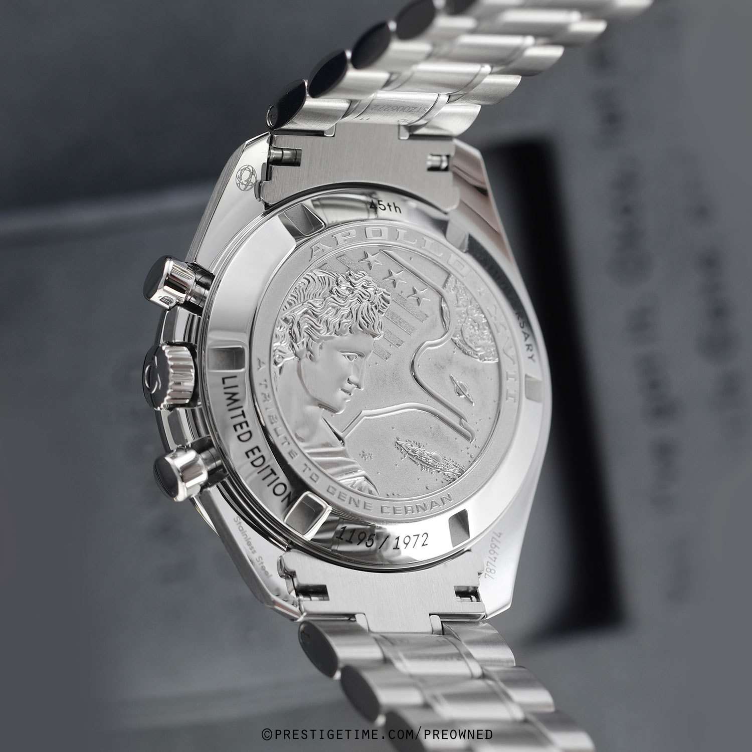 Pre-owned Omega Speedmaster Moonwatch Apollo XVII Limited  311.30.42.30.03.001, image size:1500x1500