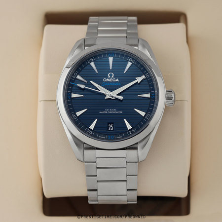 Pre-owned Omega Aqua Terra 150M Co-Axial Master Chronometer 41mm 220.10.41.21.03.001
