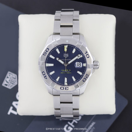 Pre-owned Tag Heuer Aquaracer Automatic 43mm way2012.ba0927