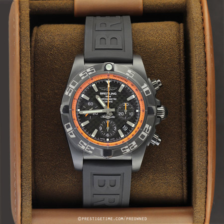 Pre-owned Breitling Chronomat 44 Las Vegas Limited mb01111a/bg17/153s