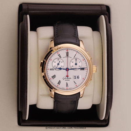 Pre-owned Glashutte Original Senator Rattrapante 1-99-01-01-01-04