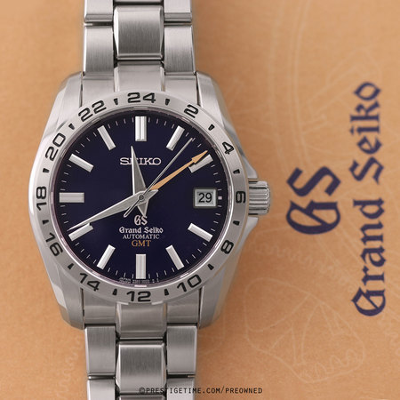 Pre-owned Grand Seiko Automatic GMT LIMITED sbgm029 10th Anniversary