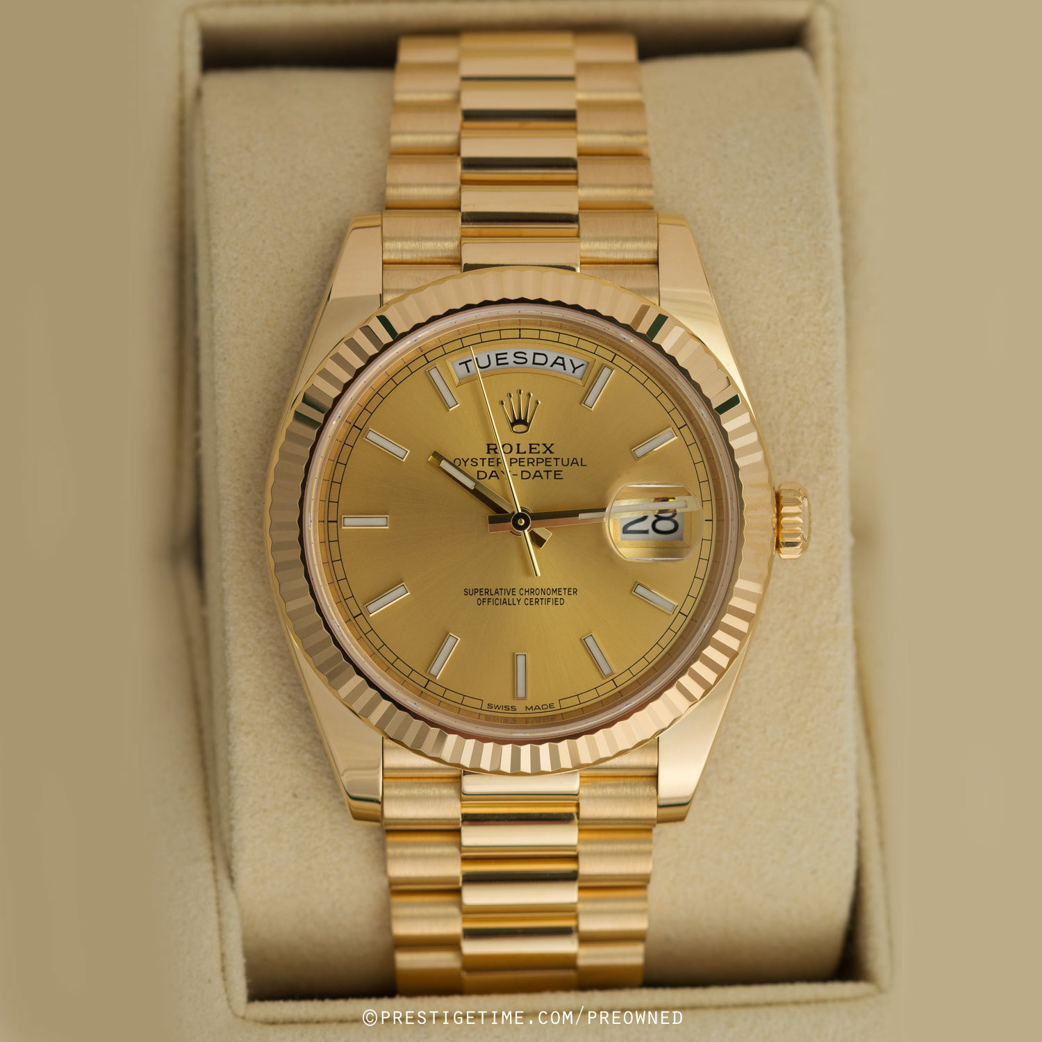 rolex day date pre owned
